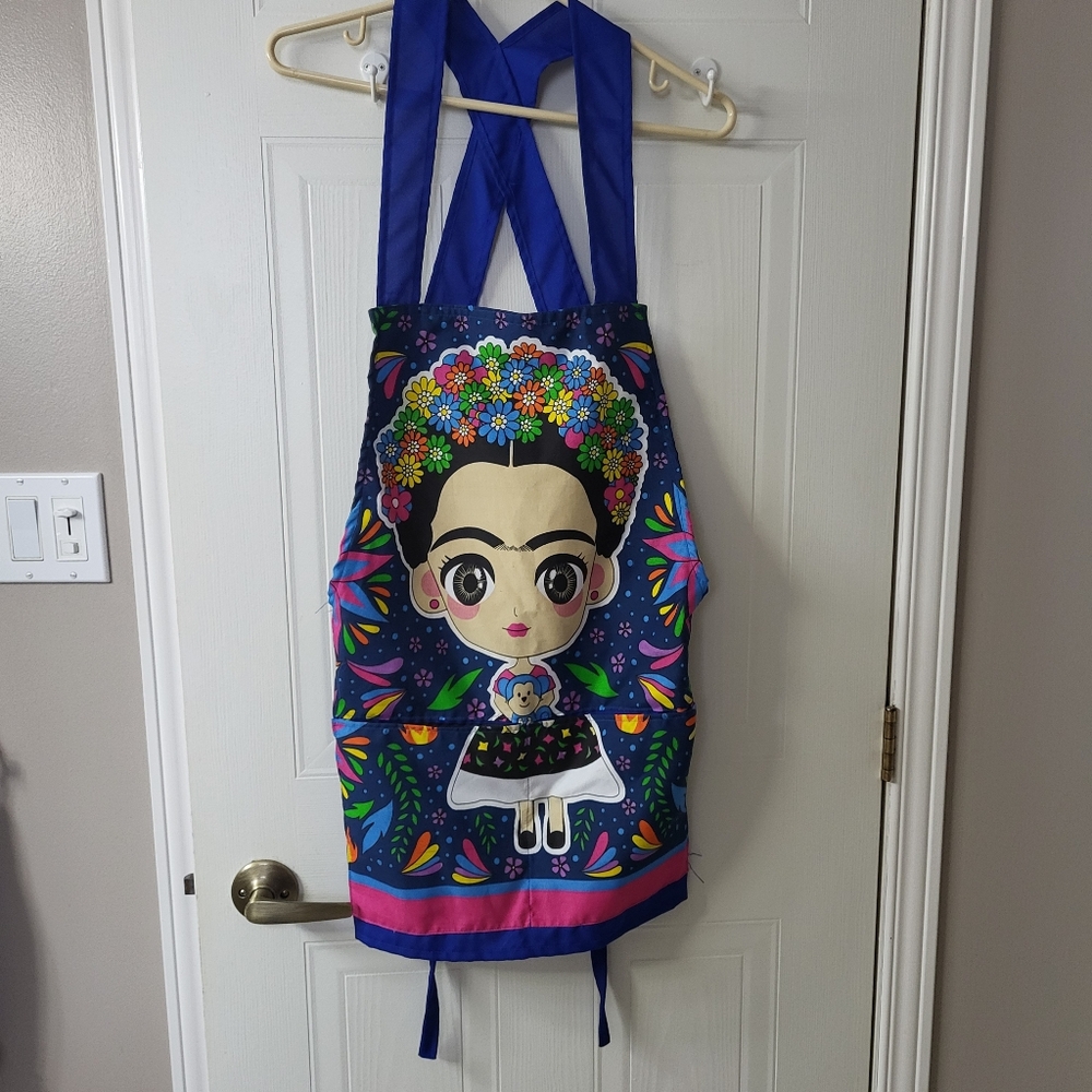 Colorful Frida Kahlo Apron